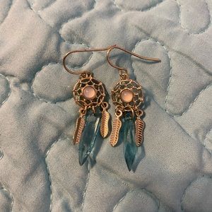 Dream catcher earrings